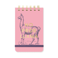 Bloc-notes vintage Sass | No ProbLLAMA